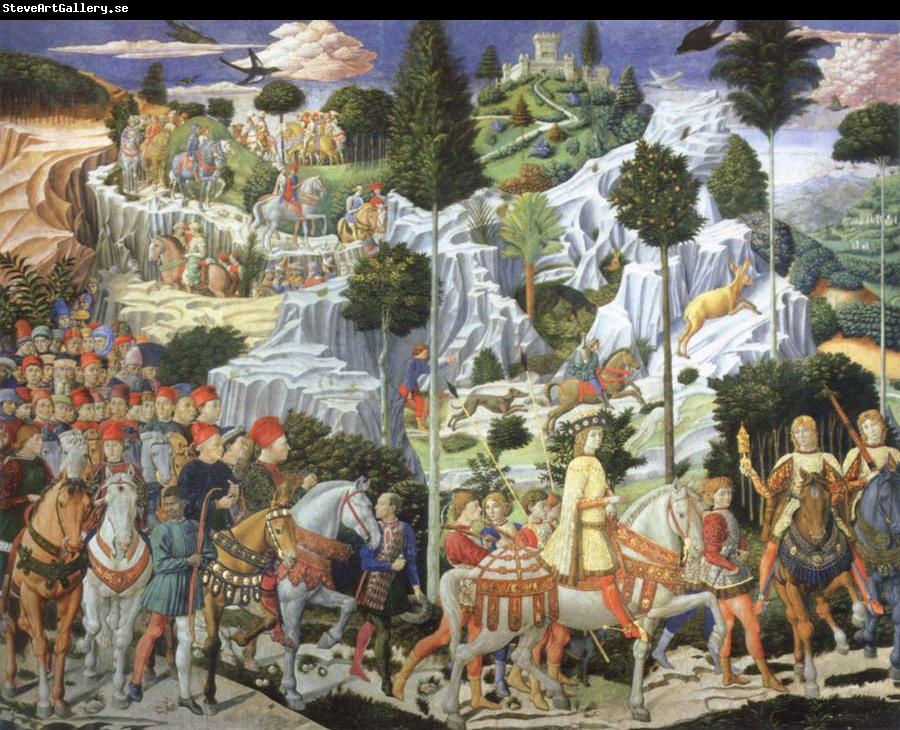 Benozzo Gozzoli Journey of the Magi to Bethlehem